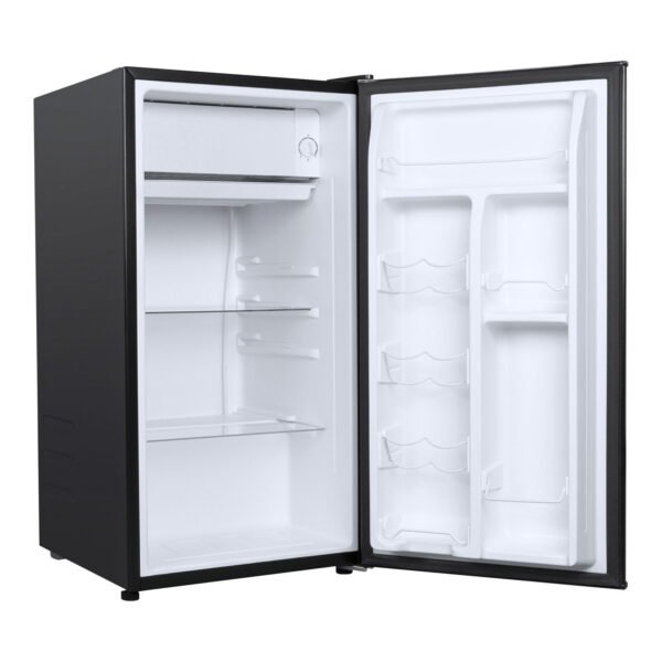 Galanz 3.3 Cu ft One Door Mini Fridge, Black Estar - Image 3