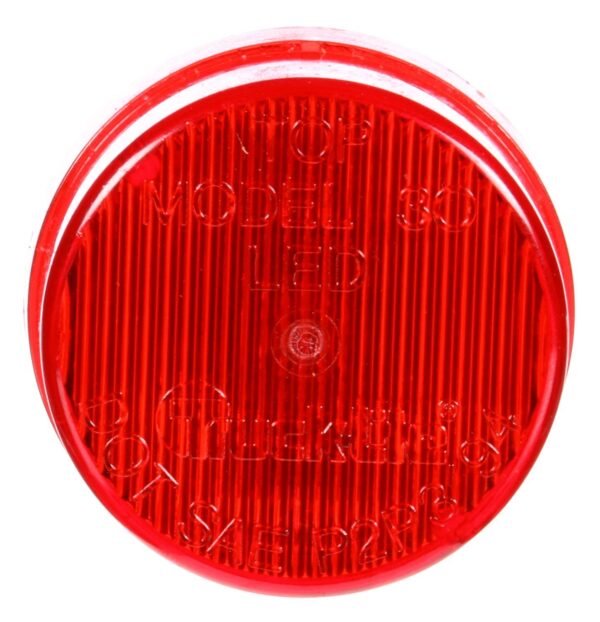 30250R3 LED, Red Round, 2 Diode, Marker Clearance Light, P3, Fit 'N Forget M/C, 12V, Bulk